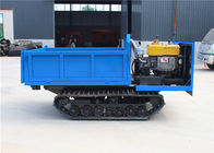 簡単な操作の青い色2トン小型ゴム製 トラック運送者のダンプ トラック