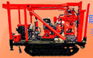 295mm油圧Borewell機械トレーラーは容易な移動式Gk 200を取付けた