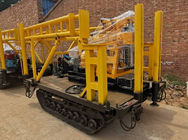 容易な移動15kw SPTの訓練をテストする土のためのクローラーによって取付けられる掘削装置